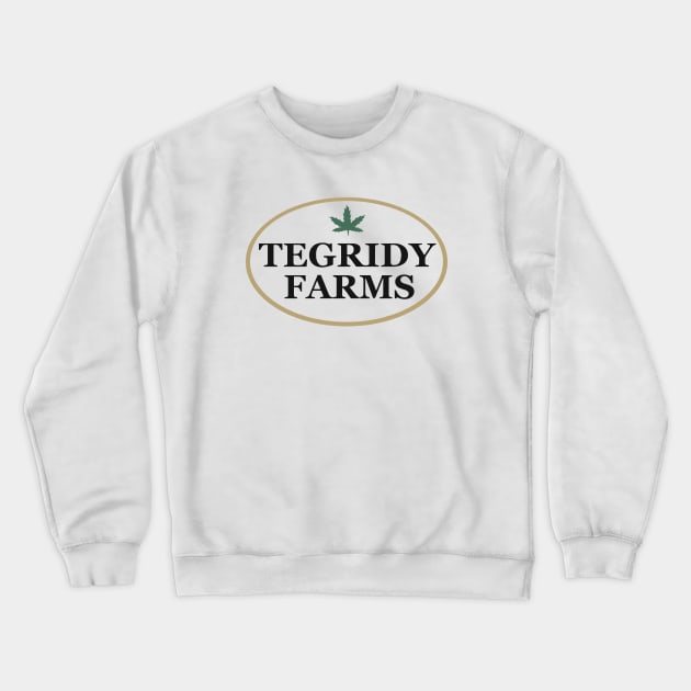 Tegridy Farms Crewneck Sweatshirt by Clobberbox